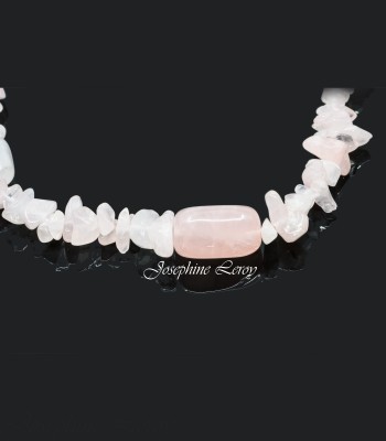 Rose quartz bracelet