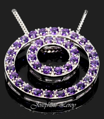 Platinierter Amethyst...