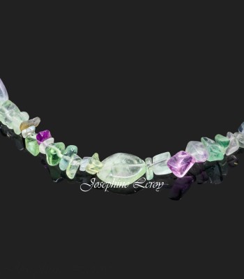 Fluorite Kette 90cm