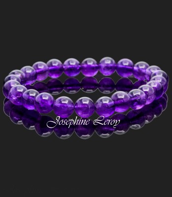 Amethyst 8mm Perlen Armband...